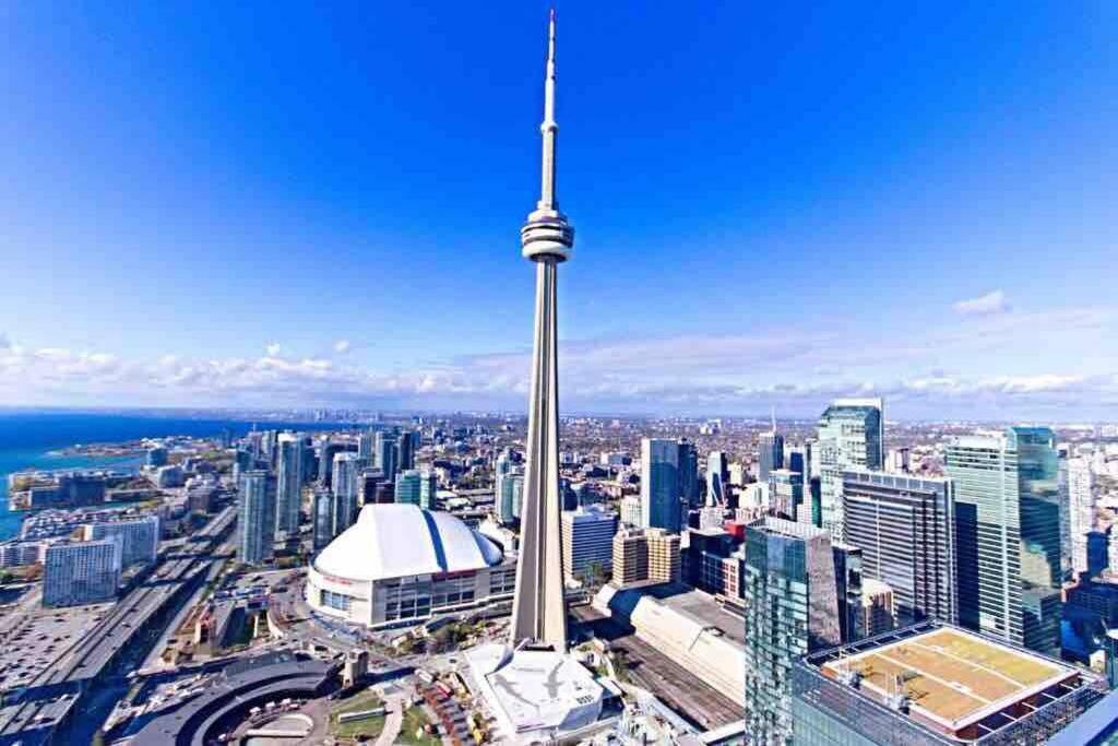 토론토 Magnificient View Next Cn Tower/Rogers/Union/Mtcc 아파트 외부 사진