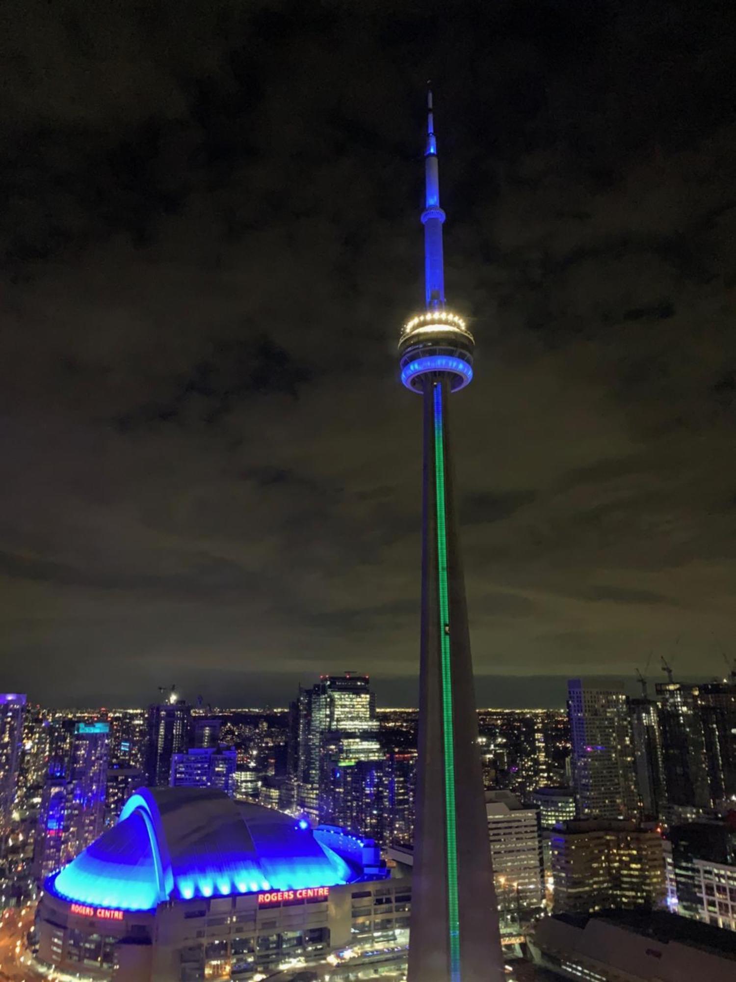 토론토 Magnificient View Next Cn Tower/Rogers/Union/Mtcc 아파트 외부 사진
